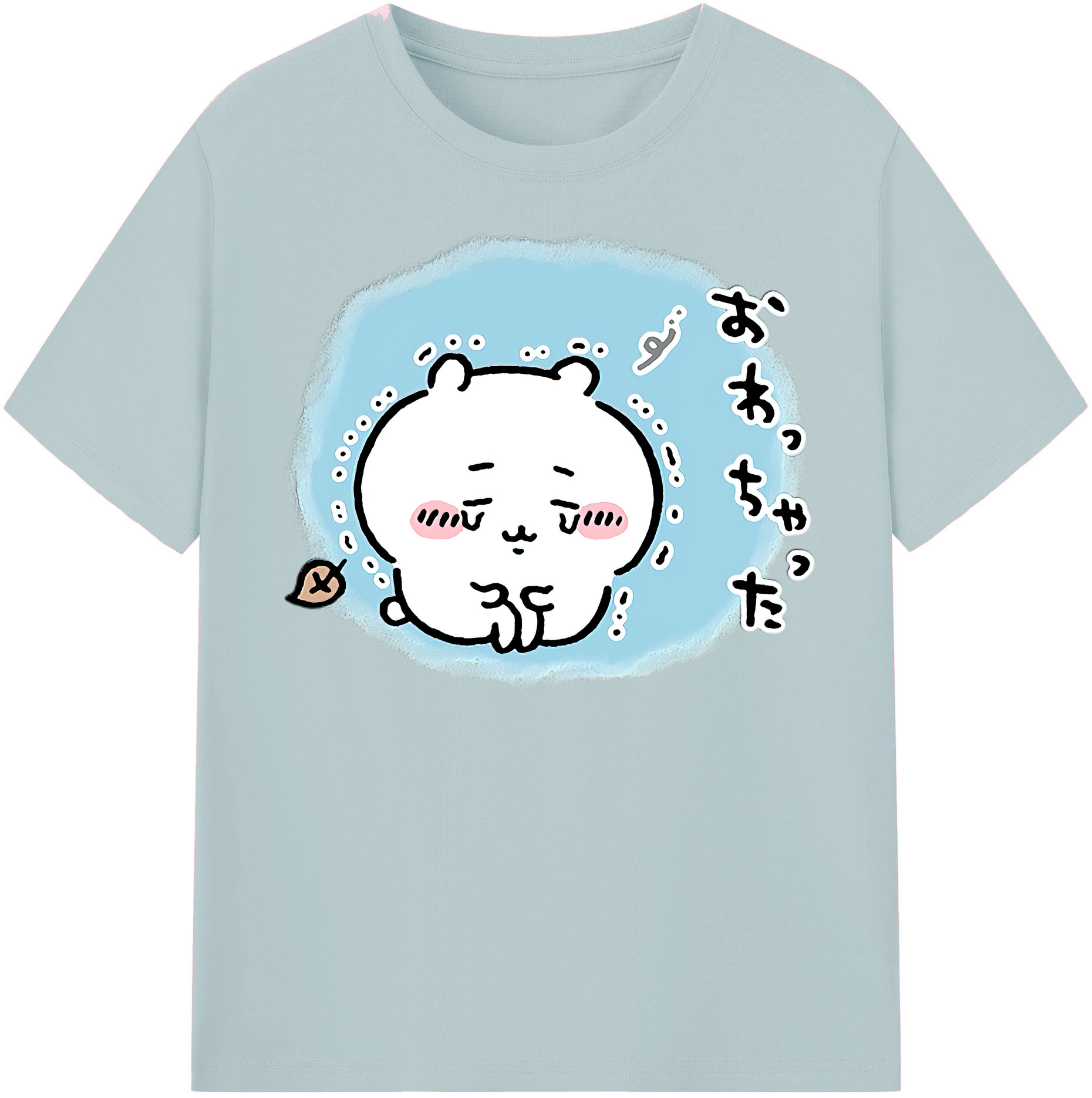 （画像用） ちいかわ ちいかわ Chii-kawa chiikawa 綿100％半袖Tシャツ（フロントプリント）